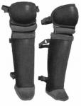 Fiberboard shin guards, 1930s